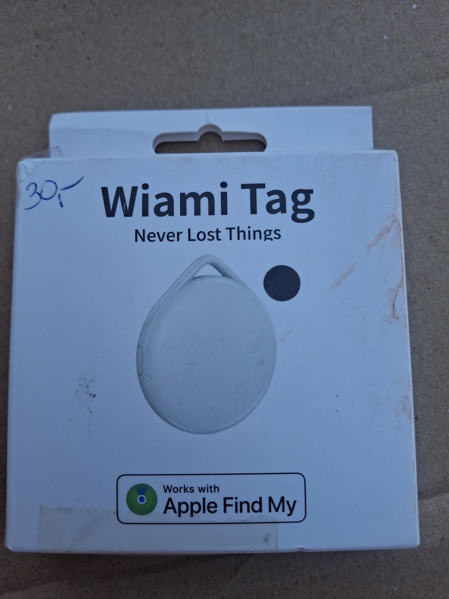 gps do kluczy Lokalizator Wiami Tag, który współpracuje z siecią Apple Find My. - obrazek 1