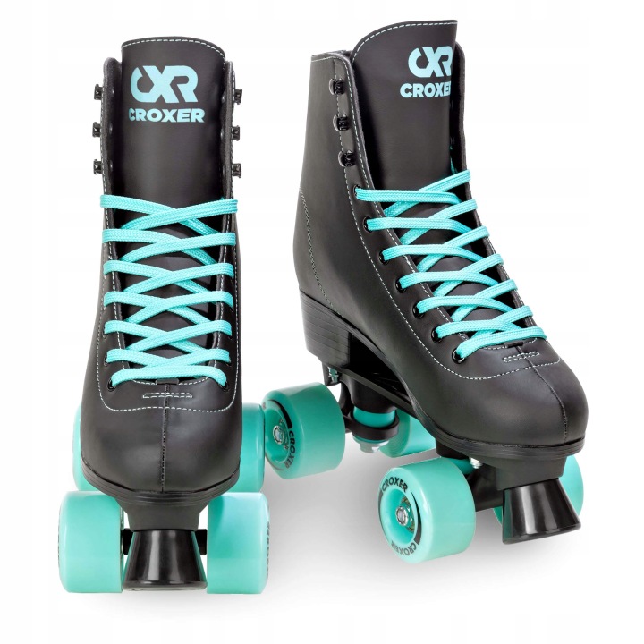 wrotki retro Klasyczne Retro Wrotki CROXER Alessa Black/Mint 38 - obrazek 1